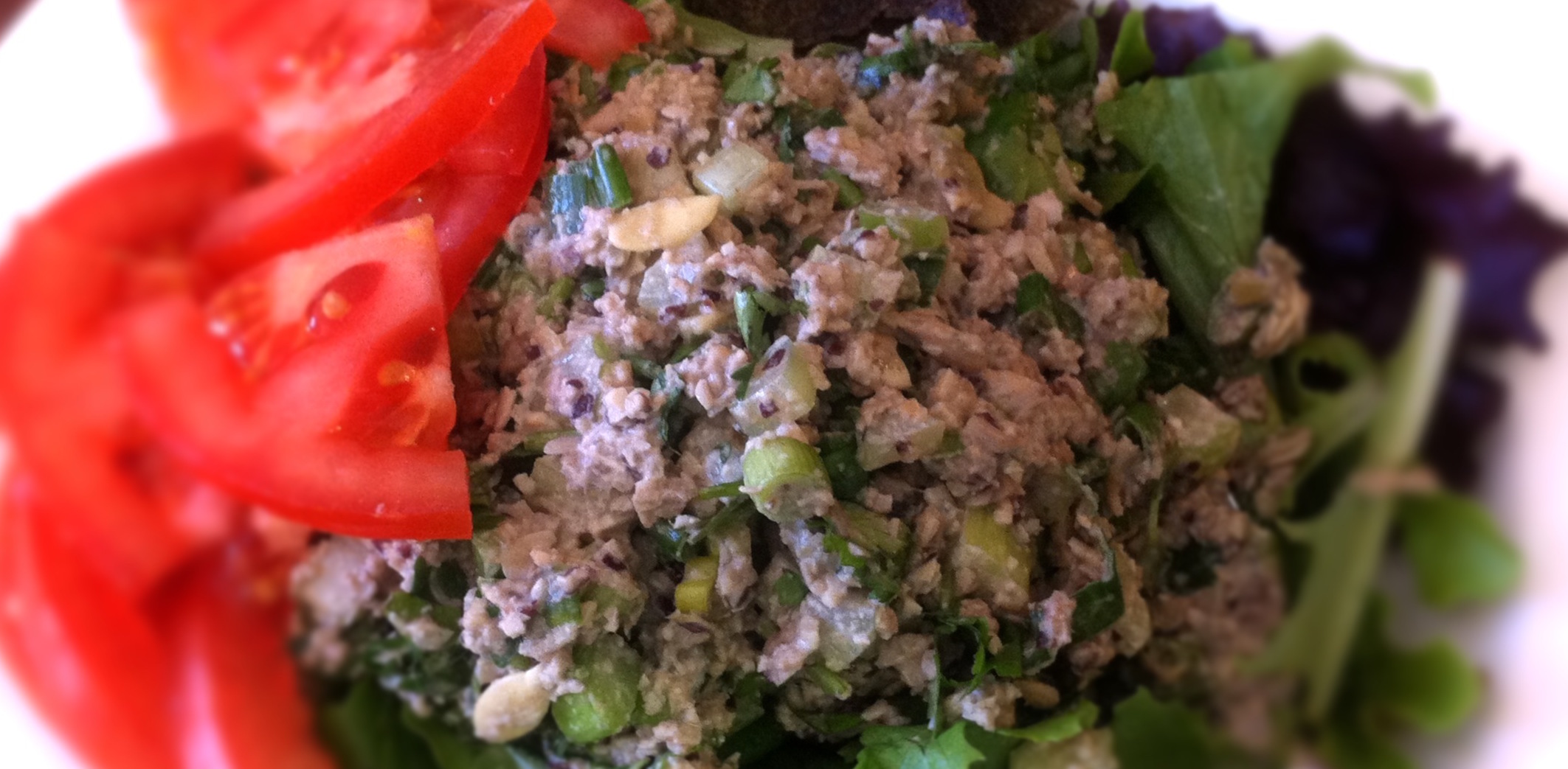 raw tuna salad